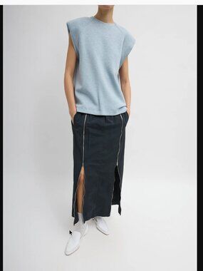 Tibi Sculpted Sleeveless Top